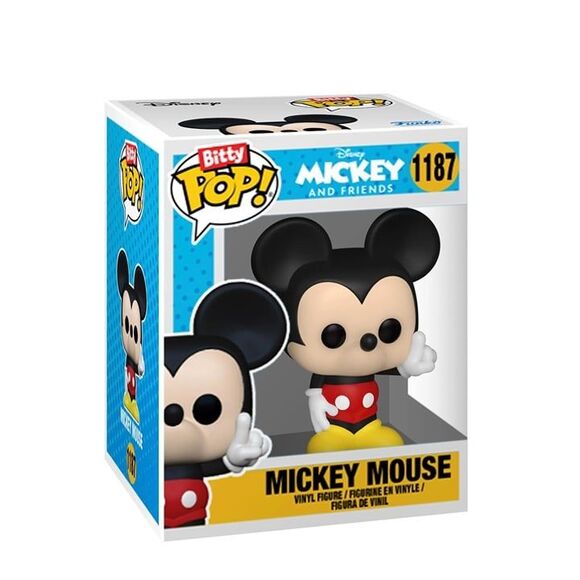 Funko: Mickey Mouse #1187 Bitty Pop! from Disney Mickey & Friends Series - Picture 5 of 9